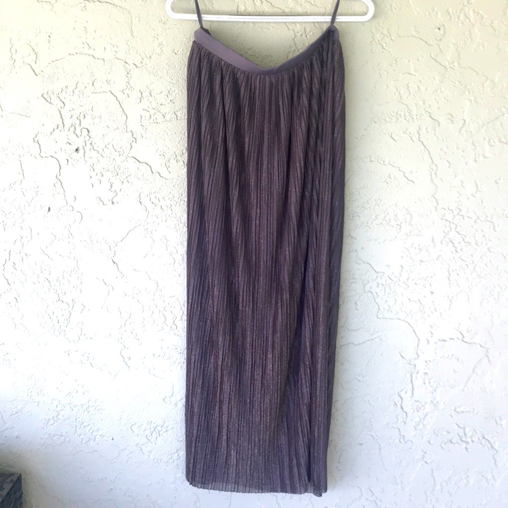 Sparkly maxi skirt